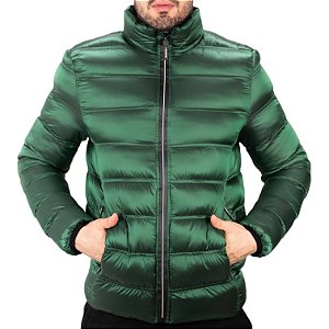 Jaqueta Puffer Nylon Aramis Verde