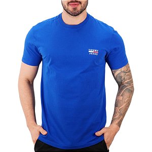 Camiseta Tommy Jeans Azul Royal Logo