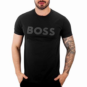 Camiseta  Boss Big Preta