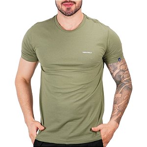 Camiseta VersatiOld Algodão Egípcio Verde Musgo