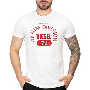 Camiseta Diesel Denim Branca