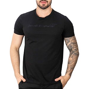 Camiseta Ellus Pima Cotton Preta