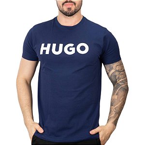 Camiseta Boss Dulivio Azul Marinho