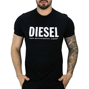 Camiseta Diesel Preta