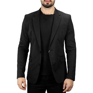 Blazer Calvin Klein Slim Preto