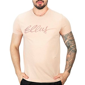 Camiseta Ellus Cotton Classic Rose