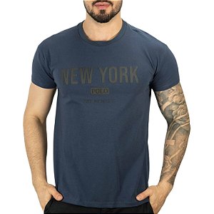 Camiseta RL New York Chumbo
