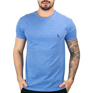 Camiseta Reserva Básica Azul Mescla