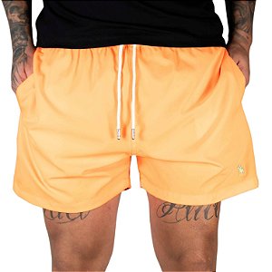 Shorts Beach RL Laranja Neon