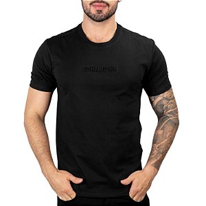 Camiseta John John High Relief Preto