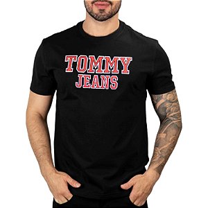 Camiseta Tommy Jeans Tank Preta