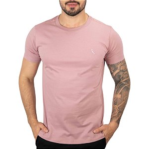 Camiseta Reserva Básica Rosa Nude