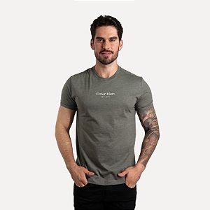 Camiseta Calvin Klein New York Verde Militar