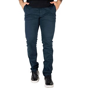 Calça Calvin Klein Chino Azul Marinho