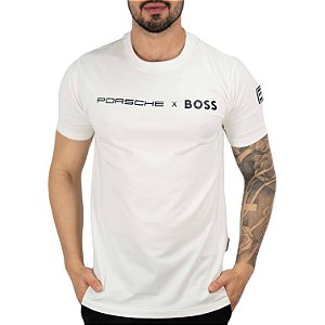 Camiseta Boss X Porsche Off White