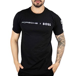 Camiseta Boss X Porsche Preta