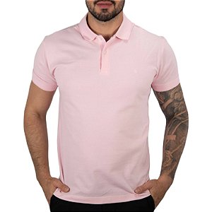 Camisa Polo Forum Rosa