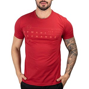 Camiseta AX Slim 1991 Vermelha - SALE