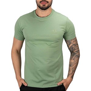 Camiseta AX Milano / New York Verde Sálvia - SALE