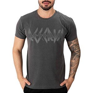 Camiseta Reserva Metal Estonada Chumbo