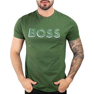 Camiseta Boss Shadow Verde Militar