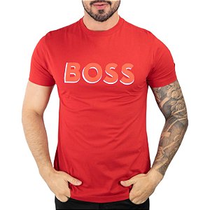 Camiseta Boss Shadow Vermelha