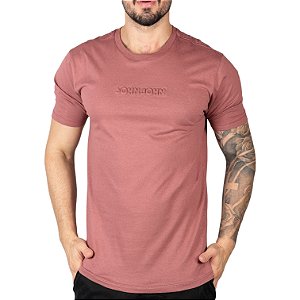 Camiseta John John High Relief Bordô