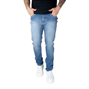 Calça Jeans John John Skinny Midina Azul Mescla