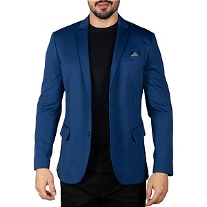 Blazer Guilherme Soul Slim Fit Azul