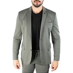 Blazer Guilherme Soul Slim Fit Chumbo