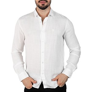 Camisa VersatiOld Viscose Branca