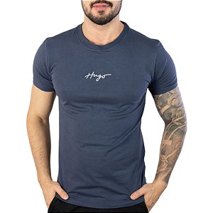 Camiseta Boss Embroidery Marinho