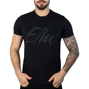 Camiseta Ellus Fine Manual Classic Preta