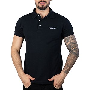 Camisa Polo AX Milano New York Preta