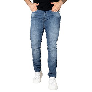 Calça Jeans John John Skinny Midi Noruega Azul