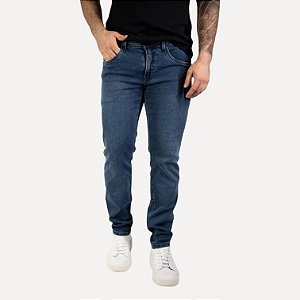 Calça Jeans Calvin Klein Skinny 5 Pockets Azul