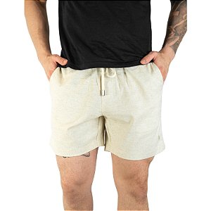 Shorts Red Feather Linho Natural