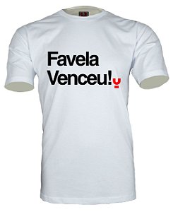 Camiseta Favela Venceu!