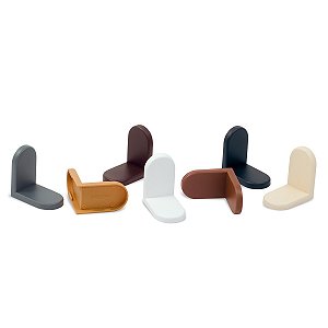 Acabamento Plástico Redondo 23x40x40 - Toderke