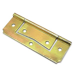 Dobradiça Lisa 2 1/2" Furo Fixo - Toderke