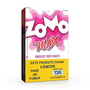 Zomo Max Chiclete Tutti Frutti 50g