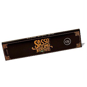 Seda Sasso Rolling Papers Black Slim King Size (Un.)