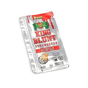 Blunt King Morango (Sem Tabaco) - Pacote com 5