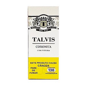 Cigarrilha Talvis Coronita com Piteira - 5 Unidades