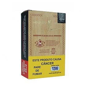 Caixa Charutos Menendez Experiences Robustos - Petaca com 8