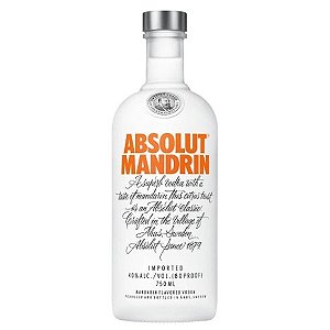 Vodka Sueca Absolut Mandrin Gf 750ml