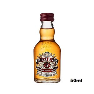 Miniatura Whisky Chivas Regal 12 Anos 50ml