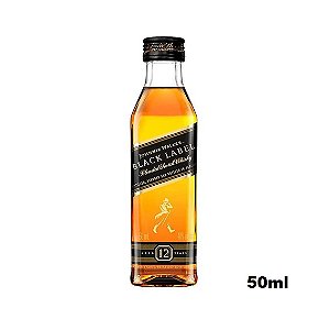 Miniatura Whisky Johnnie Walker Black Label 12 Anos 50ml