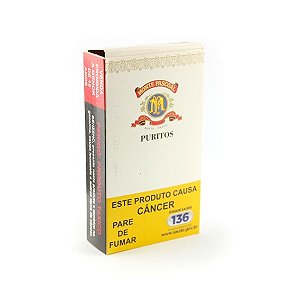 Charuto Monte Pascoal 10 Puritos - Petaca com 10