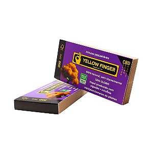 Piteira de Papel Yellow Finger - Double Cotton Brown (Un.)